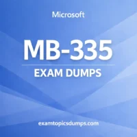 Microsoft MB-335 exam dumps