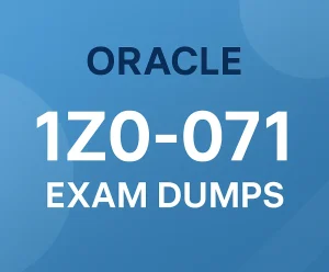 Oracle 1Z0-071 Exam Dumps Practice Questions PDF