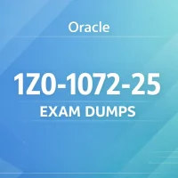 Oracle 1Z0-1072-25 exam dumps