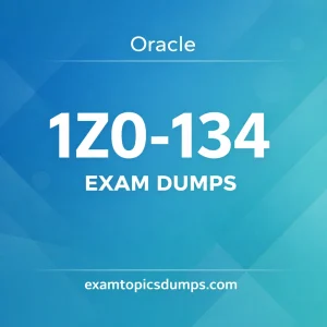 Oracle 1Z0-134 Exam Dumps