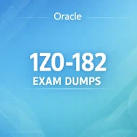 Oracle 1Z0-182 Exam Dumps Oracle 1Z0-182 Exam Dumps