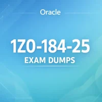 Oracle 1Z0-184-25 Exam Dumps Oracle 1Z0-184-25 Exam Dumps