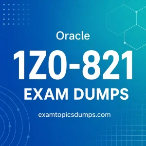 Oracle 1Z0-821 Exam Dumps