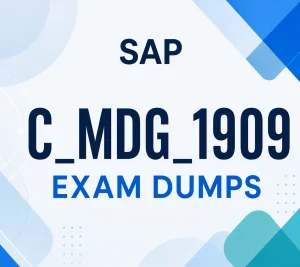 SAP C_MDG_1909 Exam Dumps