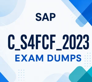 SAP C_S4FCF_2023 Exam Dumps