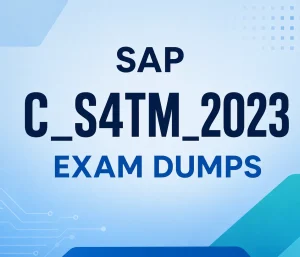 SAP C_S4TM_2023 Exam Dumps & Practice Questions
