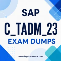 SAP C_TADM_23 Exam Dumps SAP C_TADM_23 Exam Dumps